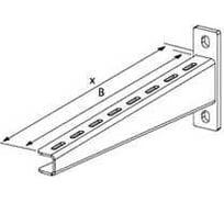 Крепления, кронштейны и консоли для подвеса кабельных лотков - купить ...