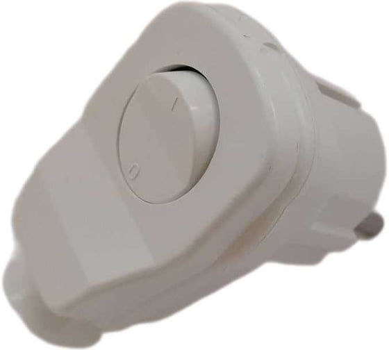 Угловая вилка с выключателем PCE 16A 220V 2P+E IP44 9002215