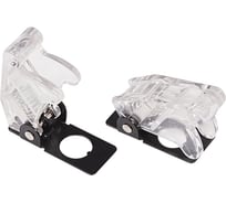 Защитная крышка для тумблеров REXANT типа kn и asw прозрачная (sac-01) 10 шт 36-4653