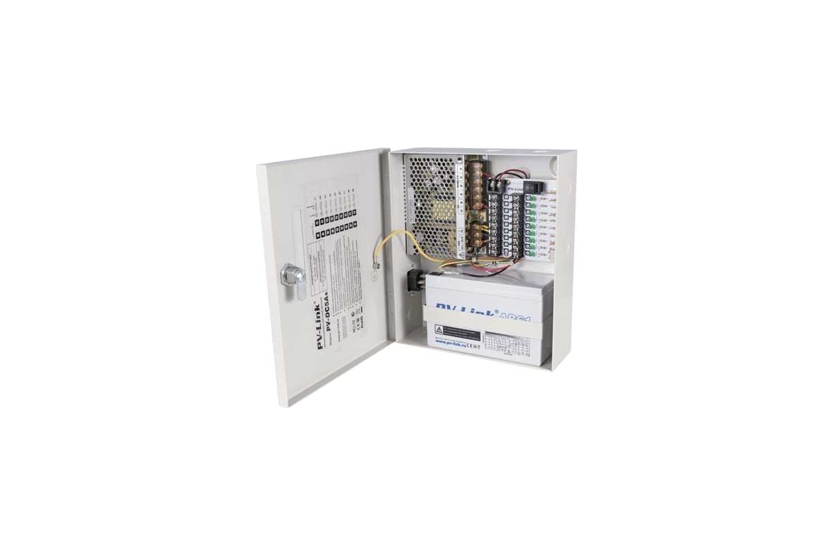 Блок питания PV-link pv-dc5a+ dc 12-14,5 в, 5 а, акб 2034 - выгодная ...