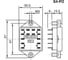 Колодка розетка для промежуточного реле S4-PO ComatReleco PN132609 2