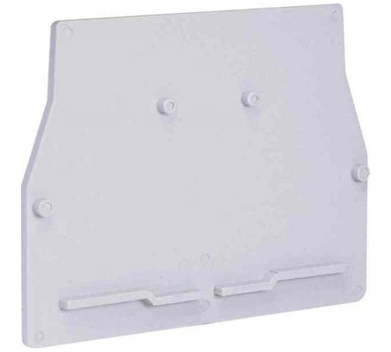 Торцевой изолятор DKC SCB 6 PT GR серый для SCB.6 5шт ZSB201GR 1