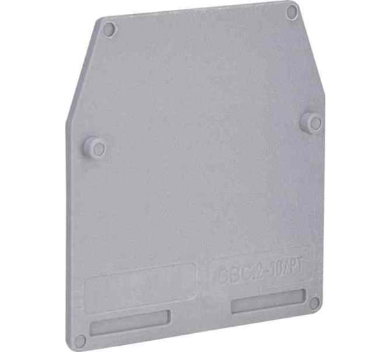 Концевая пластина DKC серый для CBС 25шт ZCB161GR 1