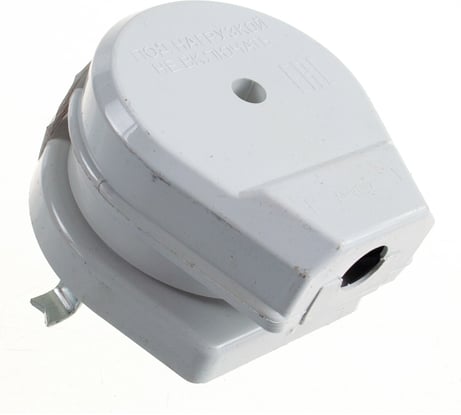 Разъем для плиты Smartbuy 32А 250В 2P+PE СУ пластиковый белый SBE-IS2-250-P