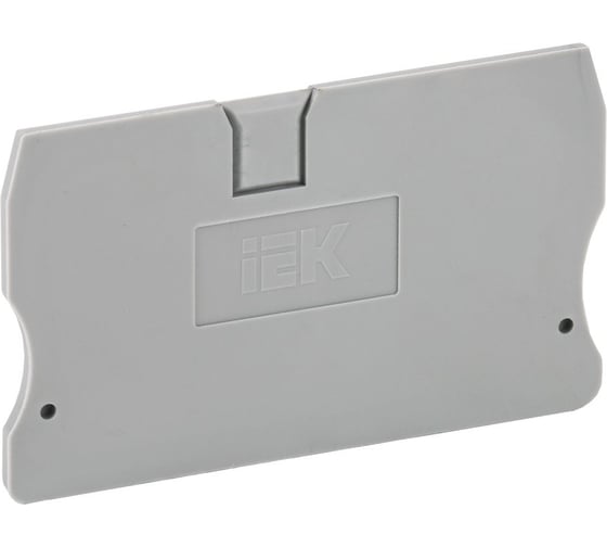 Заглушка для КПИ 2в-10 IEK серая YZN11D-ZGL-010-K03 1