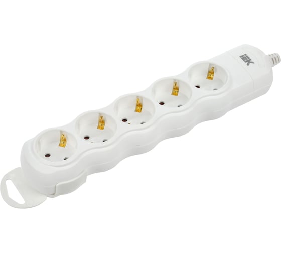 Переносная разборная розетка IEK РПР05 5 мест WYP10-D-KP-16-05-ZS-K01