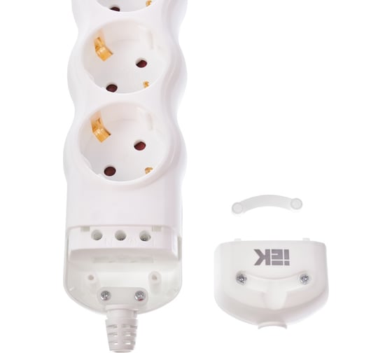 Переносная разборная розетка IEK РПР05 5 мест WYP10-D-KP-16-05-ZS-K01