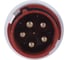Электрическая кабельная вилка IEK 125А 3P+E+N 380В IP54 045 ИЭК PSR02-125-5 3