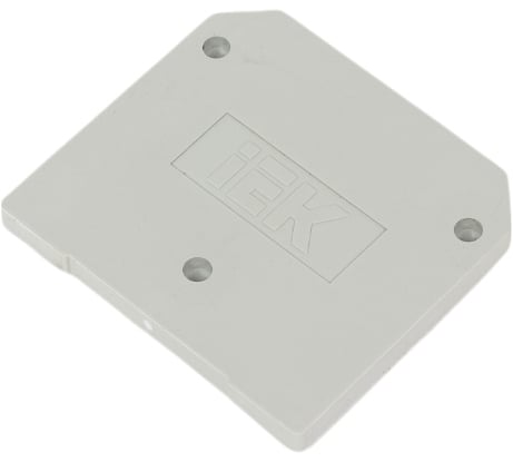 Заглушка IEK 100А для JXB серая ИЭК YZN10D-ZGL-016-K03