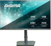 Монитор DIGMA 27" DM-MONB2709 IPS 4K т.сер 5ms, HDMI, DP, USB, HAS Piv, 60Hz, 350cd In 1807913