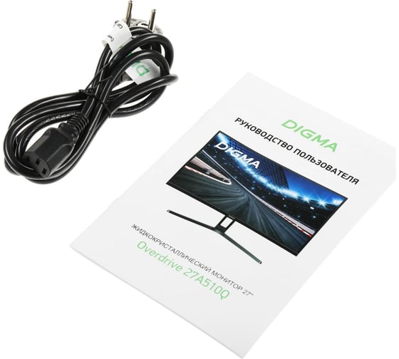 Монитор DIGMA 27" Overdrive 27A510Q VA 2K, черный, 1ms, HDMI, DP, USB, M/M, 165Hz, 300cd Ex Cur 1927008
