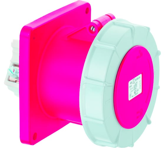 Фланцевая розетка ABL 3Р 125А 230V, IP67 F34S257