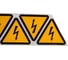Знак молния EKF 85x85x85мм 96 шт PROxima an-1-03-2 4