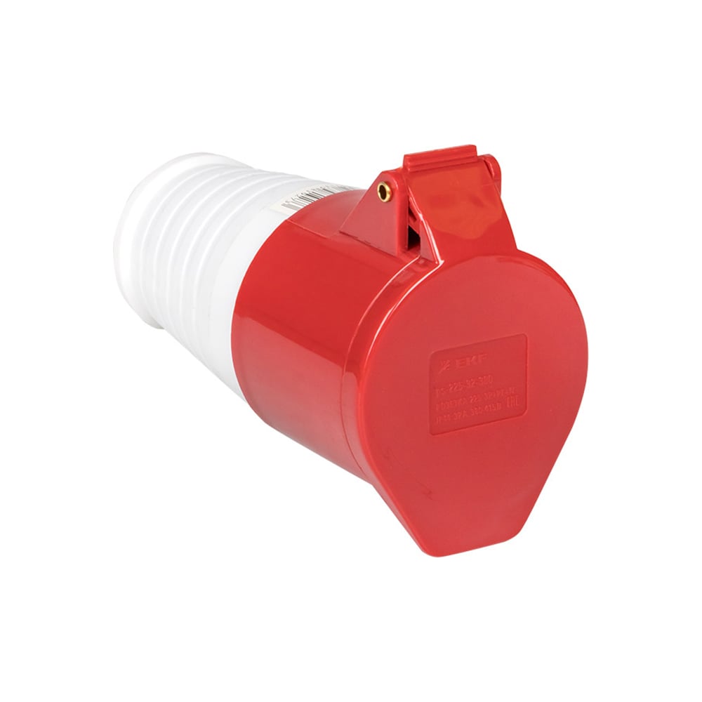 Переносная розетка EKF 224 3Р+РЕ 32А 380В IP44 PROxima ps-224-32-380 ...