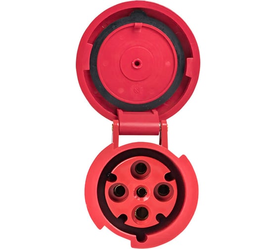 Кабельная розетка EKF 63А 3Р+Е IP44 перен 380В 234 ЭКФ ps-234-63-380