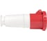 Розетка переносная EKF 234 3Р+PЕ 63А 380В IP44 ps-234-63-380 7