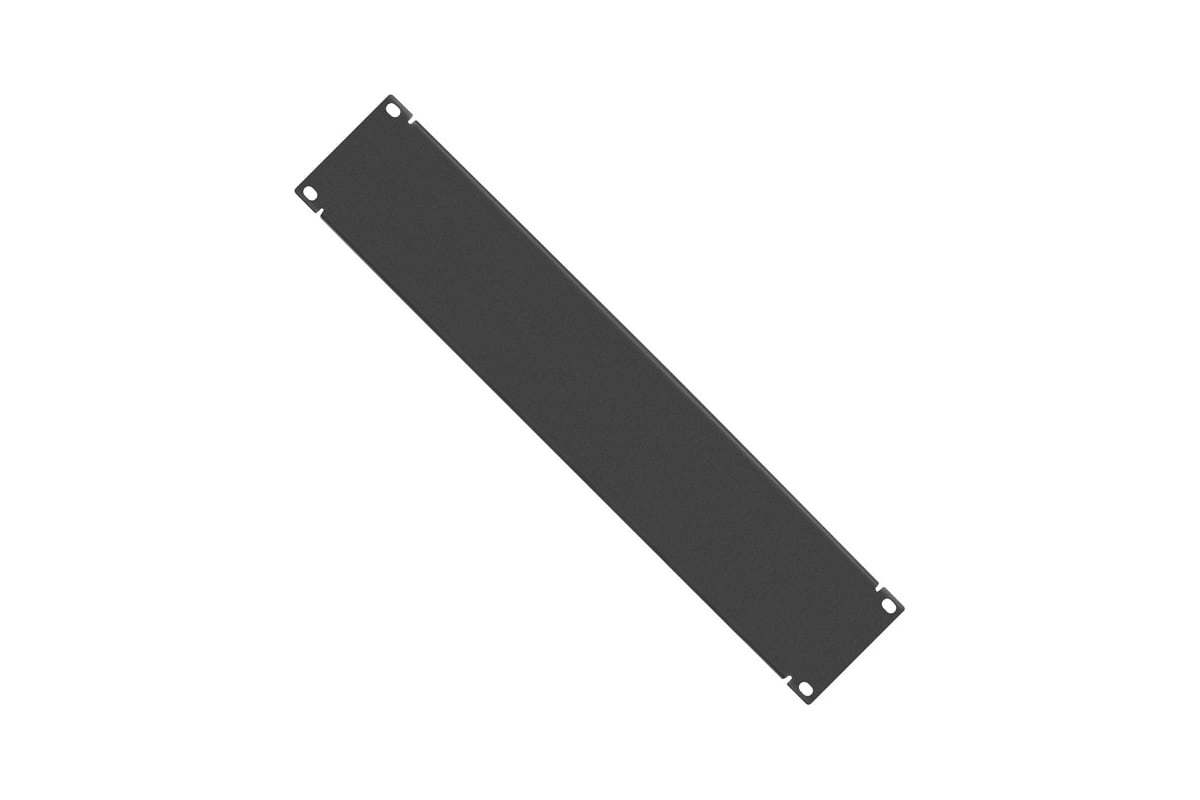 Заглушка фальш-панель ExeGate FP19-2UM 19 2U, металлическая, цвет ...