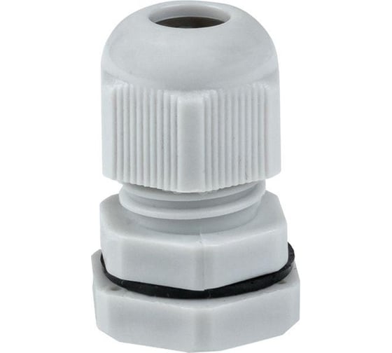 Сальник EKF PG9 IP54 (100 шт) d отв. 16 мм / d провод. 4-8 мм PROxima plc-pg-9