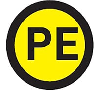 Наклейка EKF PE d20мм PROxima 100 шт an-2-08