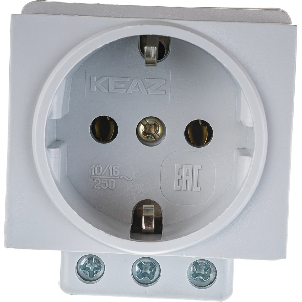 Розетка КЭАЗ OptiDin РА10/16-502Д-У3 111493 - выгодная цена, отзывы ...