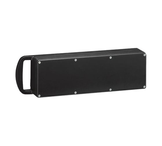 Бокс ABL черный из резины 115х430х70 mm без окошка, IP44 B 48.00