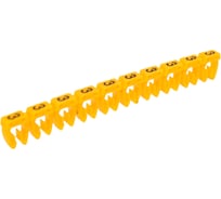 Наборный маркер HLT - символ "3" оранжевый 2,5 мм² (уп./100 шт.) 084-08-119