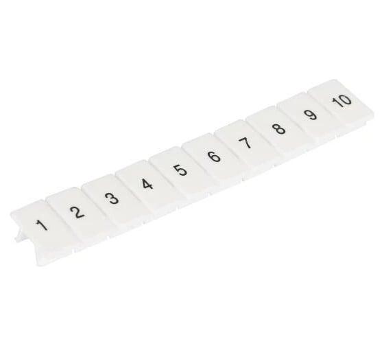 Маркер HLT для UK-2.5мм2 1-10 (Ph-C ZB 6) (100шт./уп.) 081-24-061 1