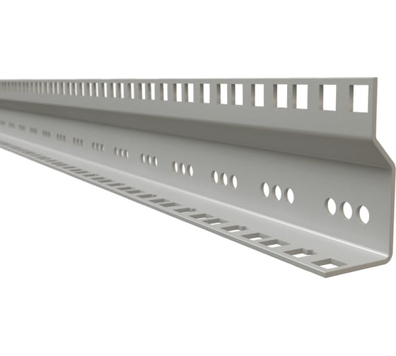 Монтажный профиль Hyperline CTR19-42U-RAL7035 19'' высотой 42U, для шкафов TTR, TTB, цвет серый RAL7035 (2 шт. в комплекте) 445449
