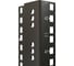 Монтажный профиль Hyperline CTRM19-22U-RAL9005 19'' высотой 22U с маркировкой юнитов, для шкафов TTR, TTB, цвет черный RAL9005 (2 шт. в комплекте) 445439 1