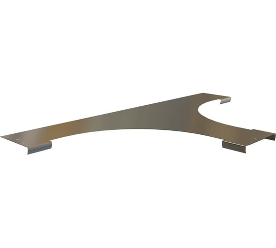 Крышка одностороннего разветвителя Hyperline RST-СDT-300-15-0,8-R100-SZ плавного 300x15 R100-0,8 мм 517307 1