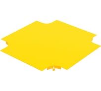 Крышка на крестообразный ответвитель Hyperline пластиковый, оптического лотка 300мм 516336