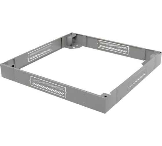 Цоколь Hyperline TLT2-681-RAL7035 600x800x100мм (ШхГхВ), для шкафов серии TTB, цвет серый (RAL 7035) 493060 1