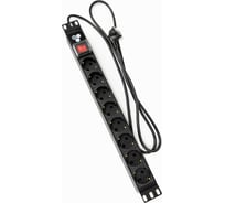 Блок розеток SYSMATRIX 19 PDU 8 розеток, 16 A, выключатель, шнур 1.8 м PD 19.08SCH-IS-1.16-1.8.2