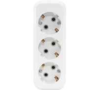Колодка для удлинителя Jilion с 3 евророзетками (с/з) 9533964