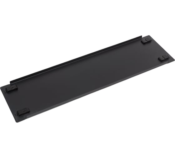 Металлическая фальш-панель LANMASTER 19" 3U, быстросъемная, черная LAN-DC-TLMFP-3U
