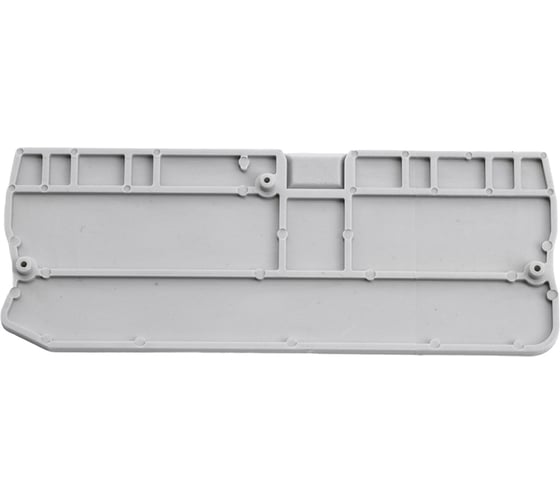 Торцевая заглушка STEKKER для зни ld574 4 мм² (jxb pt 4), серый ld583-1-40, 100шт в упак, 49273