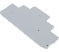 Торцевая заглушка STEKKER для зни ld579 2,5 мм² (jxb pt 2,5), серый ld579-1-25, 100шт в упак, 49277