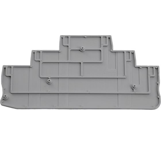 Торцевая заглушка STEKKER для зни ld579 2,5 мм² (jxb pt 2,5), серый ld579-1-25, 100шт в упак, 49277
