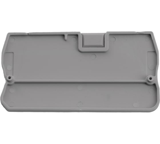 Торцевая заглушка STEKKER для зни ld572 4 мм² (jxb pt4), серый ld581-1-40, 100шт в упак, 49265 1