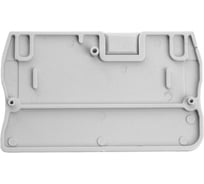 Торцевая заглушка STEKKER для зни ld572 2,5 мм² (jxb pt 2,5), серый ld581-1-25, 100шт в упак, 49264