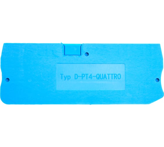 Торцевая заглушка STEKKER для зни ld574 4 мм² (jxb pt4), синий ld583-1-40, 100шт в упак, 49275