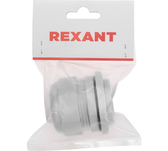 Кабельный ввод REXANT PG-36 (22-32мм) серый, комплект 07-8036-A1