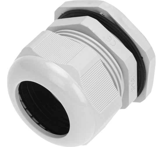 Кабельный ввод REXANT PG-42 (30-38мм) серый, комплект 07-8042-A1