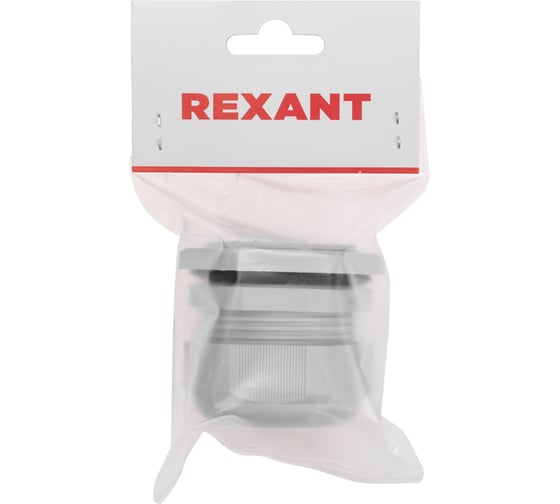 Кабельный ввод REXANT PG-42 (30-38мм) серый, комплект 07-8042-A1