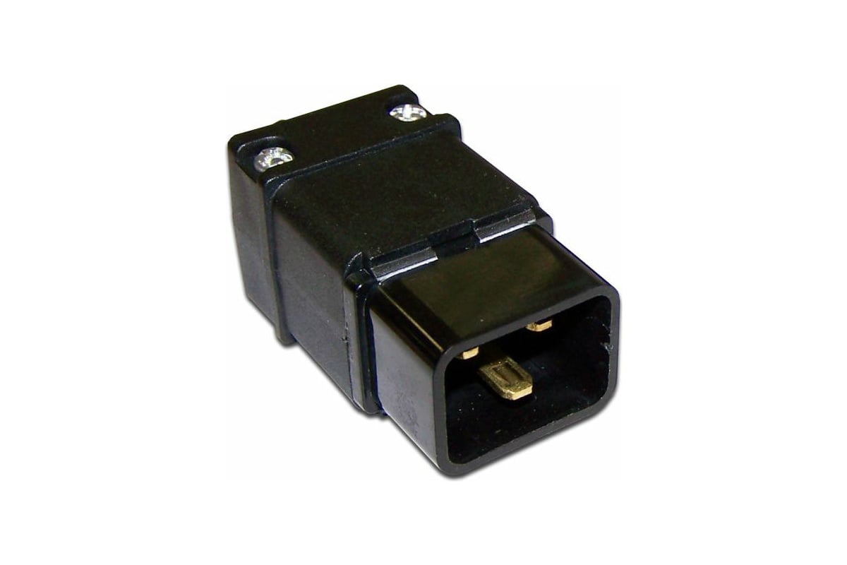 Электрическая кабельная вилка LANMASTER IEC 60320, C20 16A 250V ...