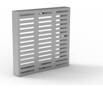 Защитный кожух для вентиляционной решётки АМАДОН с вырезом 92х92 мм ЗКР-92