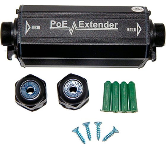 Уличный Poe удлинитель (extender) ComOnyx 25вт, co-pe-s25-p105, 100-079