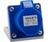 Розетка КЭАЗ 123 32А 220В AC 2P+PE 6ч для монтажа на поверхность IP44 222747 1