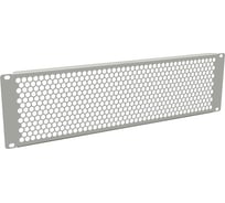 Фальш-панель Hyperline BPD-3-RAL7035 перфорированная, на 3U, цвет серый (RAL 7035) 483502