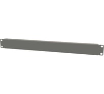 Фальш-панель Hyperline BPV-1-RAL7035 на 1U, цвет серый (RAL 7035) 239674